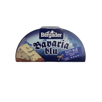 Сир м'який 175г Bergader Bavaria blu з блакитною пліснявою 65% к/уп 