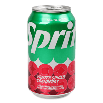 Напій Sprite Cranberry газований з/б 0,355л