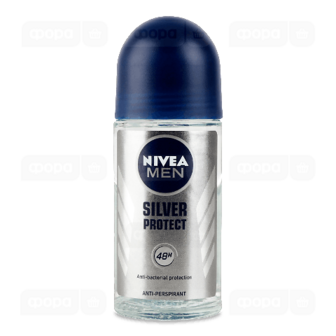 Дезодорант кульковий Nivea Men «Срібний захист» антиперспірант