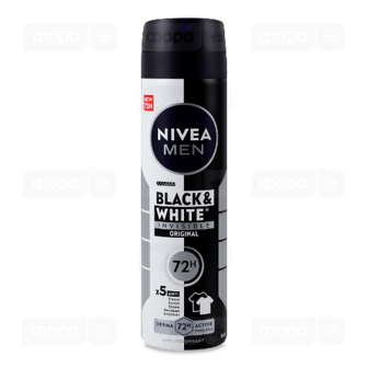 Дезодорант-спрей Nivea Men «Невидимий захист для чорного і білого»