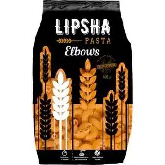 Макаронні вироби Lipsha pasta Ріжки 400 г