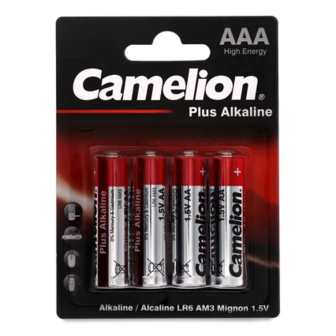 Батарейка Camelion Plus Alkaline LR6, 4ш/уп