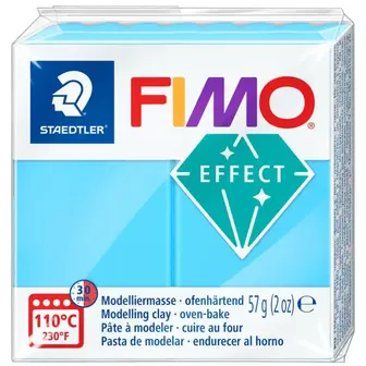 Пластика Effect, Блакитна неонова, 57г, Fimo