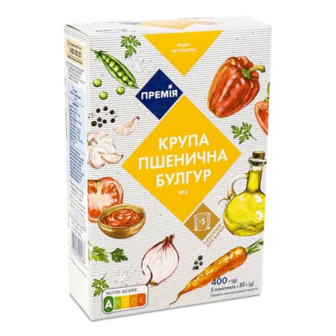 Крупа «Премія»® «Булгур» пшенична, 5*80г (5*80г)