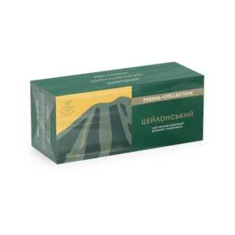 Чай чорний PREMIA Цейлонський дрібний, 25*1,8г (25*1,8г)