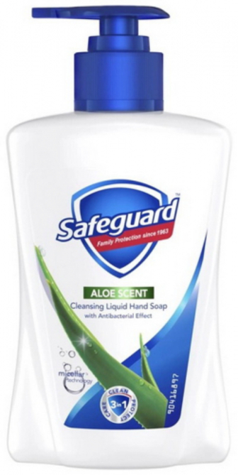 Мило рідке Safeguard Aloe Scent 225мл