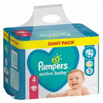 Підгузники-трусики Pampers Active Baby Maxi 4 9-14кг 76шт.