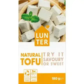 Продукт Lunter Тофу Веган натуральний 180 г