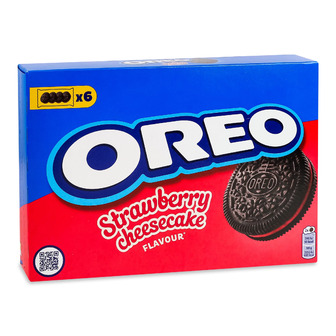 Печиво Oreo Strawberry cheesecake з какао та начинкою 228 г (7622201512620)