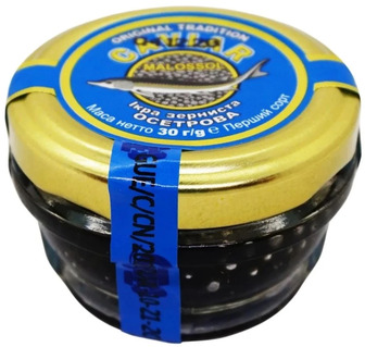 Ікра осетрова Caviar зерниста, 30 г