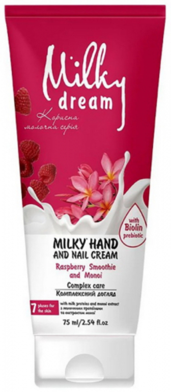 Крем для рук Milky dream Raspberry and Momoi 75мл