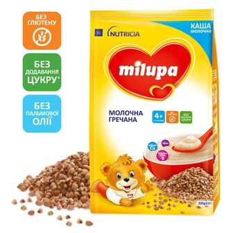 Каша молочна Milupa суха швидкорозчинна гречана 210 г