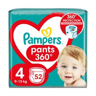 Підгузки-трусики дитячі Pampers Pants розмір 4 (9-15 кг) №52