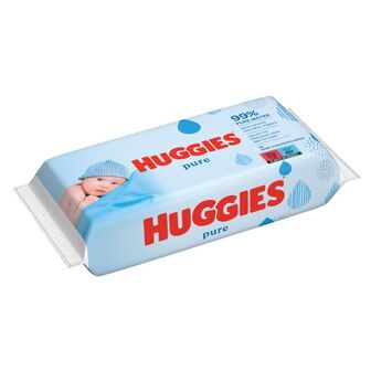 Вологі серветки Huggies pure №56