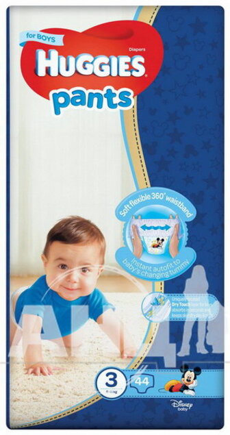 Підгузки-трусики Huggies Pants розмір 3 для хлопчиків (6-11 кг) №44