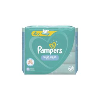 Вологі серветки Pampers Baby Fresh №4х52