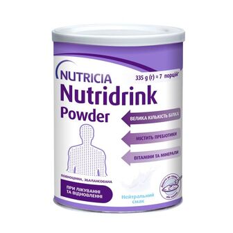 Суміш Nutricia Nutridrink Powder з нейтральним смаком 335 г