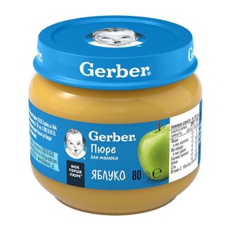 Пюре Gerber яблуко 80 г