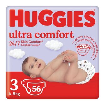 Підгузки Huggies Ultra Comfort 3 (5-9 кг) №56