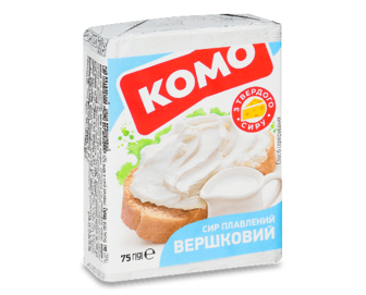 Сир плавлений «Комо» вершковий 40%