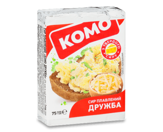 Сир плавлений «Комо» «Дружба» 40%