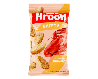 Сухарики Hroom! багетні зі смаком лобстера