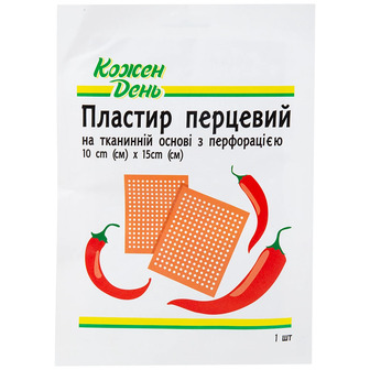 Пластир Кожен День Перцевий, 10х15 см