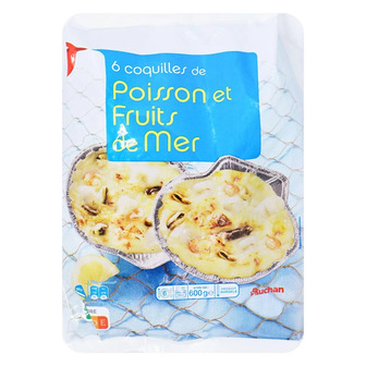 Морепродукти в соусі Auchan 600г