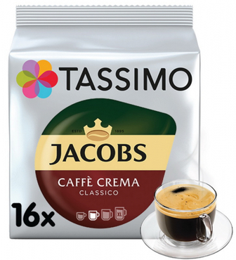 Кава Tassimo Jacobs Крем 112г