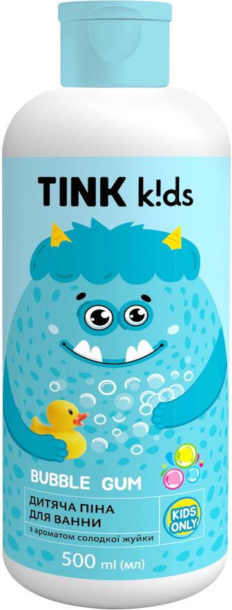 Дитяча піна для ванни Tink kids Bubble Gum 500 мл (4823109410824)