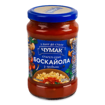 Спагеті-соус Чумак Боскайола з грибами с/б (290г)