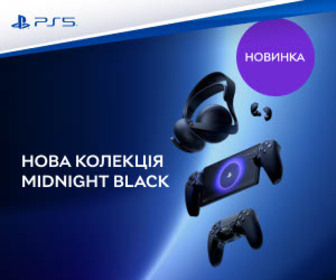 Новинка! Аксесуари PlayStation в кольорі Midnight Black!