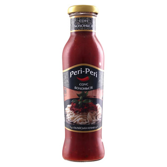 Соус Peri-Peri Болоньєзе, скляна пляшка, 310 г