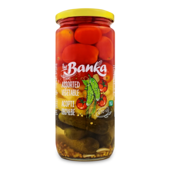 Ассорти овощное Трио the Banka с/б 470г