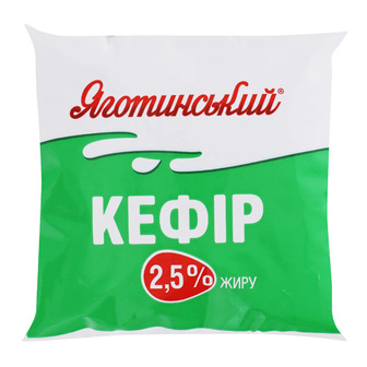 Кефір Яготинський 2.5% 400 г (4823005209355)