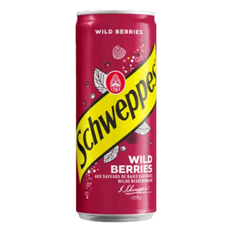 Напій Schweppes Wild Berry безалкогольний газований з/б (0,33л)