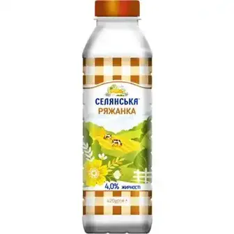 Ряжанка Селянська 4% 420 г