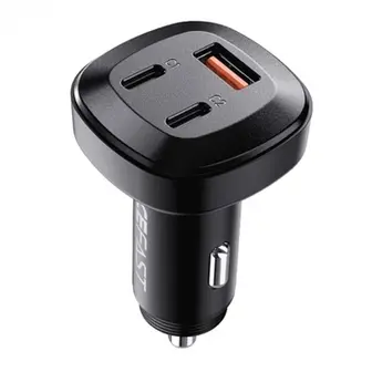 АЗП ACEFAST B3 66W(USB-C+USB-C+USB-A) three-port metal car charger