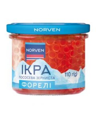Ікра лос.форелі зерниста Norven 110г