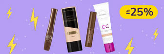 До -25% на декоративну косметику Max Factor, Bourjois, Lumene, Rimmel