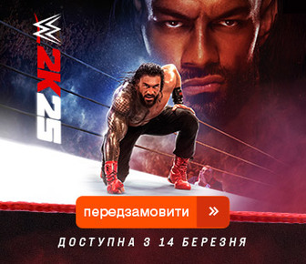 Передзамовлйте гру WWE 2K25 для Sony PLAYSTATION