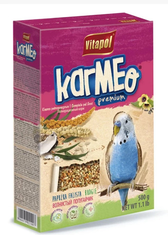 Корм для дрібних хвилястих папуг Vitapol Karmeo 500 г (2000981177744)