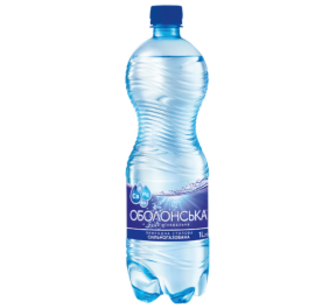 Вода Оболонська газ. 1 л ПЕТ