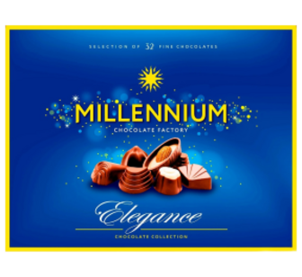 Цукерки Millennium Classic Асорті Elegance мол285г