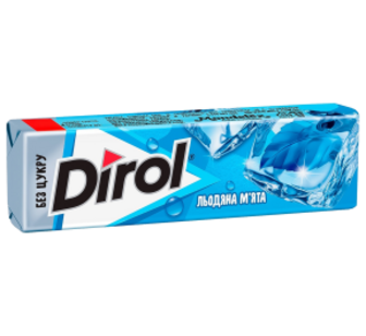 Жув.гумка Dirol Льодяна м_ята 14г