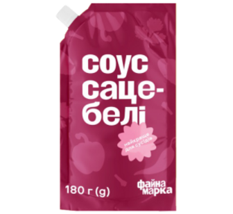 Соус Файна Марка Сацебелі 180г дпак