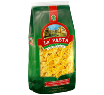Мак.вироби La Pasta Бантики 400г