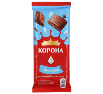 Шоколад Корона молочний 85г