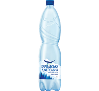 Вода Карпатська Джерельна газ 1,5 л ПЕТ