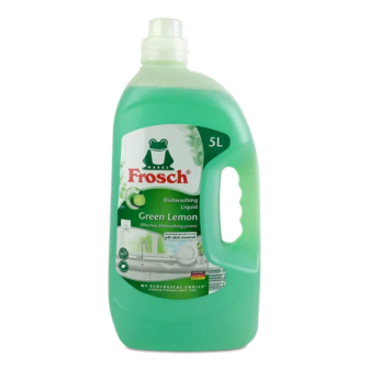 Рідина для миття посуду Frosch Зелений лимон (5л)